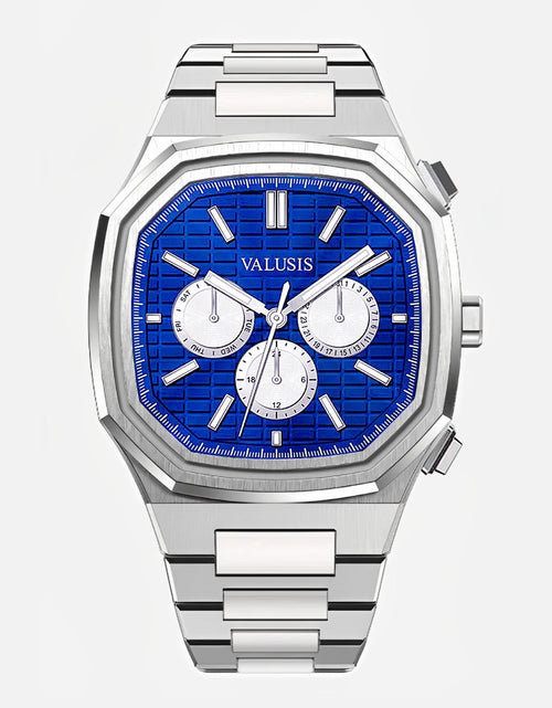 تحميل الصورة إلى عارض المعرض، VALUSIS Volt Blue Chrono Automatic â€“ Automatic Watch

