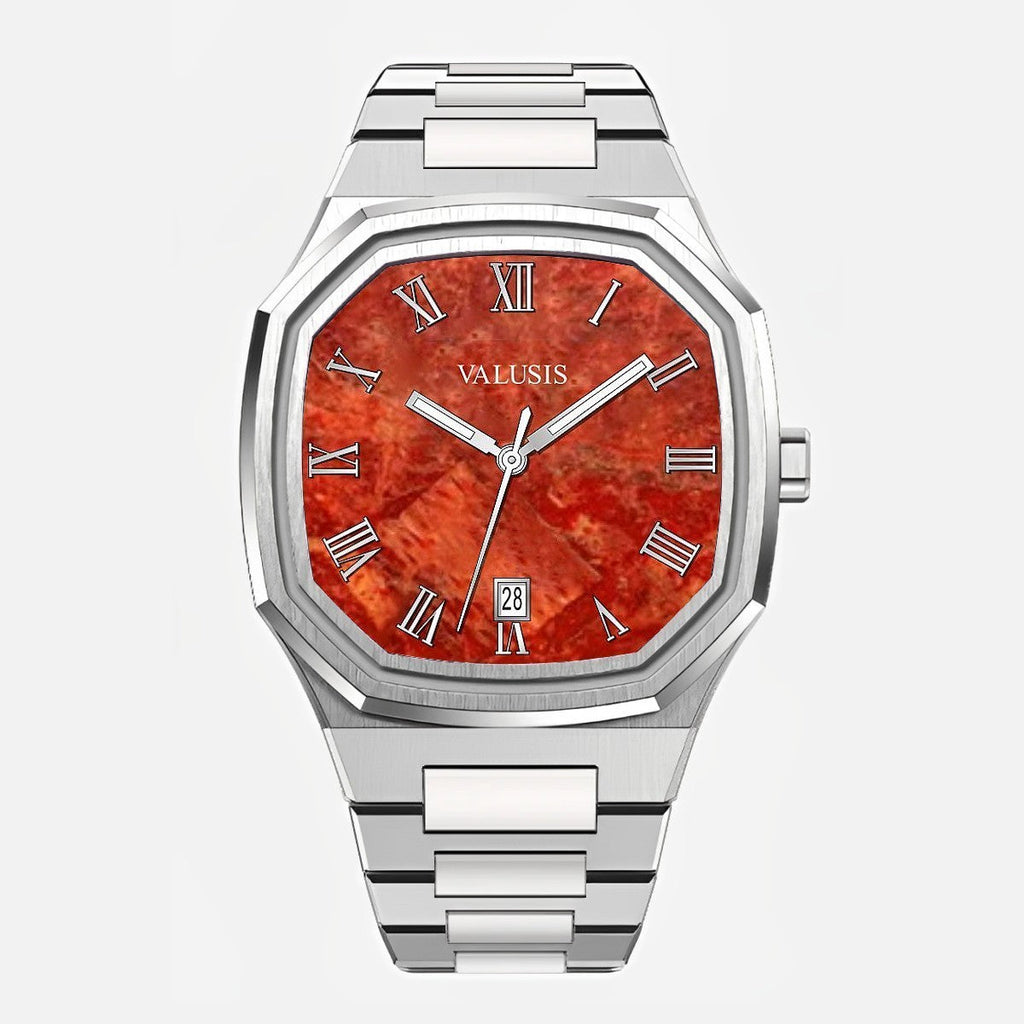 VALUSIS Volt Red Coral â€“ Automatic Watch