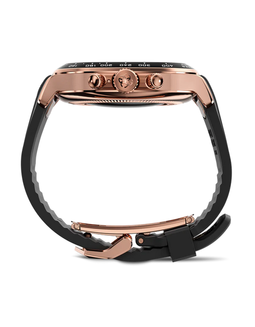 تحميل الصورة إلى عارض المعرض، حافظة ساعة Apple Watch / CRS46 باللون الذهبي الوردي 

