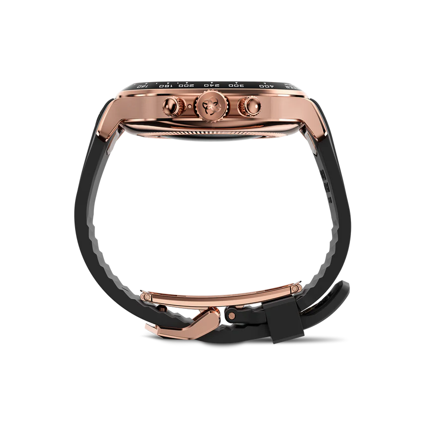 حافظة ساعة Apple Watch / CRS46 باللون الذهبي الوردي 