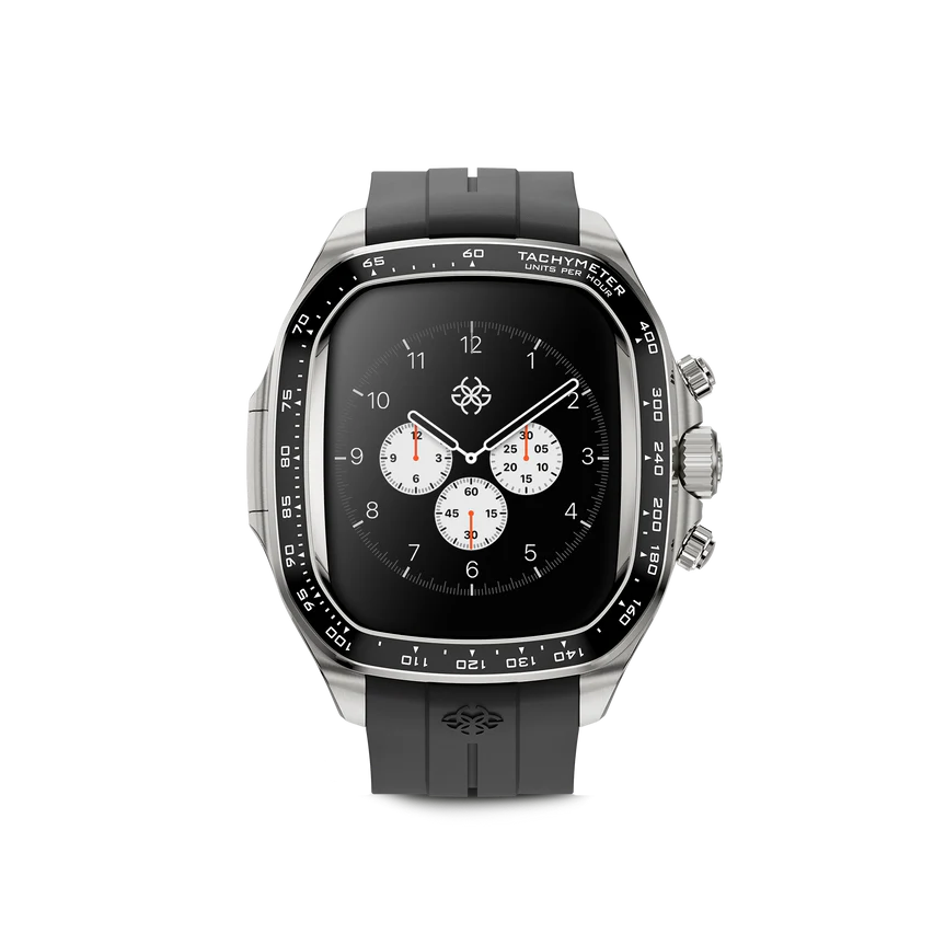 حافظة ساعة Apple Watch / CRS46 فضية 