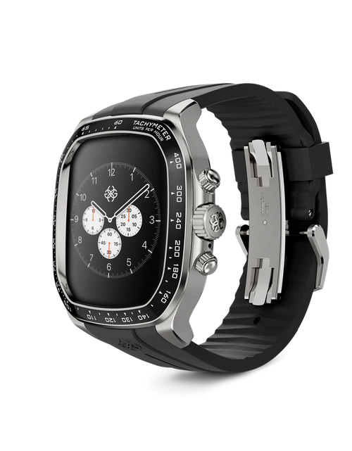تحميل الصورة إلى عارض المعرض، حافظة ساعة Apple Watch / CRS46 فضية 
