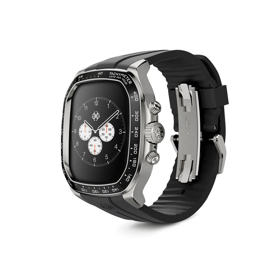 حافظة ساعة Apple Watch / CRS46 فضية 