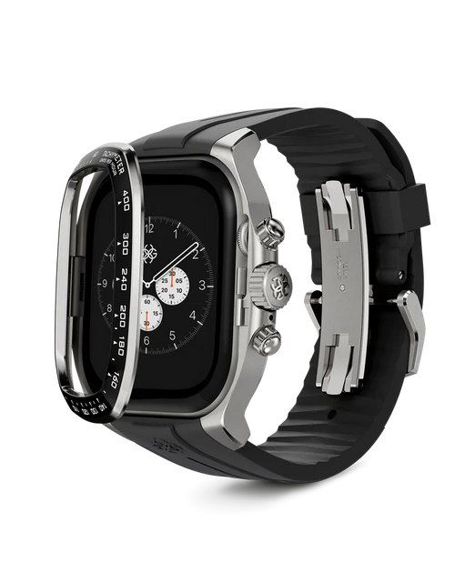 تحميل الصورة إلى عارض المعرض، حافظة ساعة Apple Watch / CRS46 فضية 
