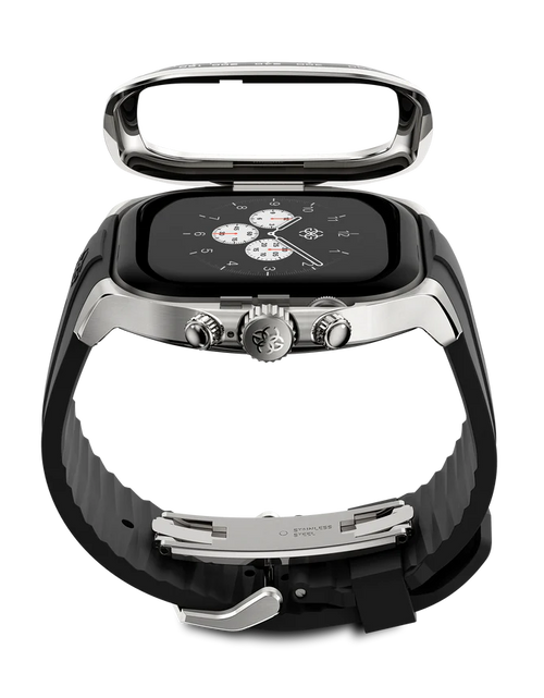 تحميل الصورة إلى عارض المعرض، حافظة ساعة Apple Watch / CRS46 فضية 
