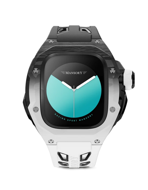 Load image into Gallery viewer, Apple Watch Case / RSCIII49 Mansory - Noir et Blanc
