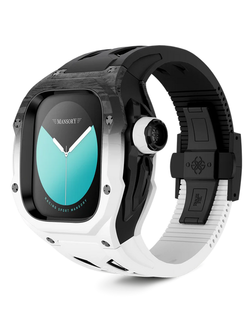 Load image into Gallery viewer, Apple Watch Case / RSCIII49 Mansory - Noir et Blanc
