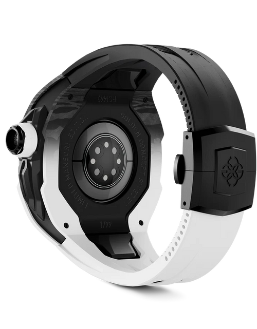 Load image into Gallery viewer, Apple Watch Case / RSCIII49 Mansory - Noir et Blanc

