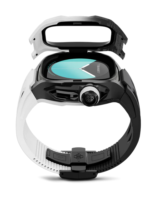 Load image into Gallery viewer, Apple Watch Case / RSCIII49 Mansory - Noir et Blanc
