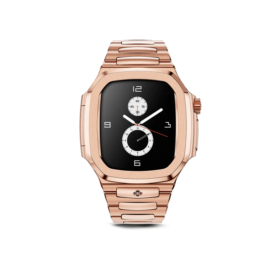 حافظة ساعة Apple Watch / RO45 - ذهبي وردي
