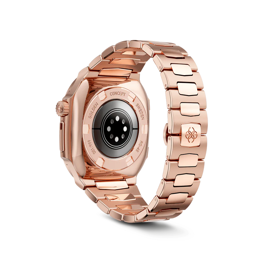 حافظة ساعة Apple Watch / RO45 - ذهبي وردي