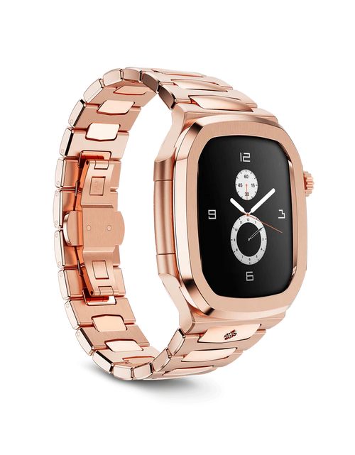 تحميل الصورة إلى عارض المعرض، حافظة ساعة Apple Watch / RO45 - ذهبي وردي

