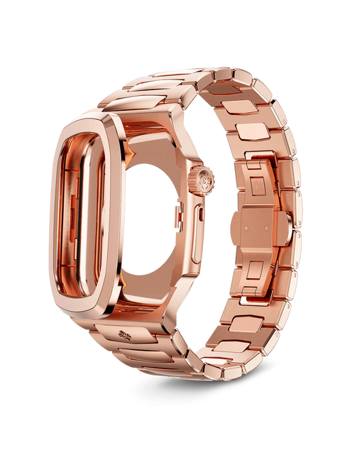 تحميل الصورة إلى عارض المعرض، حافظة ساعة Apple Watch / RO45 - ذهبي وردي
