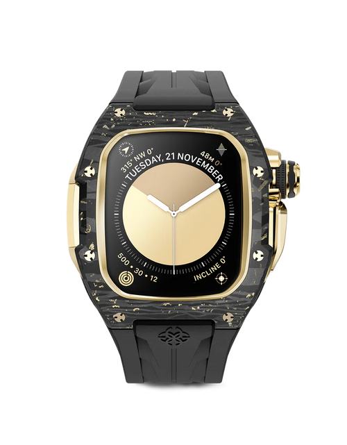 Load image into Gallery viewer, Apple Watch Case / RSCIII46 - Gold Carbon
