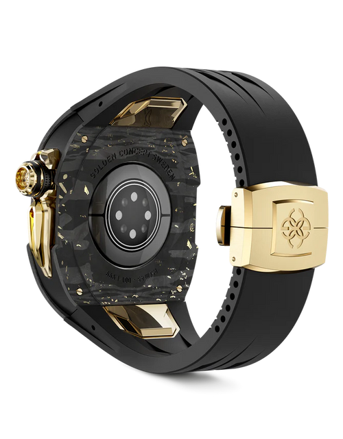 Load image into Gallery viewer, Apple Watch Case / RSCIII46 - Gold Carbon
