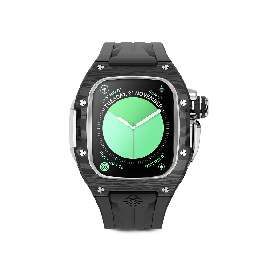 Apple Watch Case / RSCIII46 - Silver Carbon