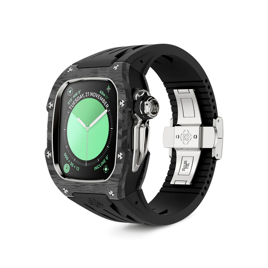 Apple Watch Case / RSCIII46 - Silver Carbon