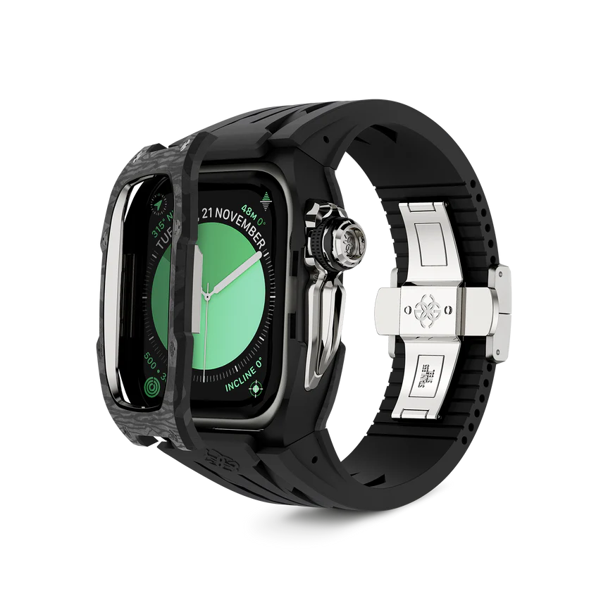 Apple Watch Case / RSCIII46 - Silver Carbon