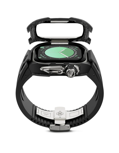 Load image into Gallery viewer, Apple Watch Case / RSCIII46 - Silver Carbon
