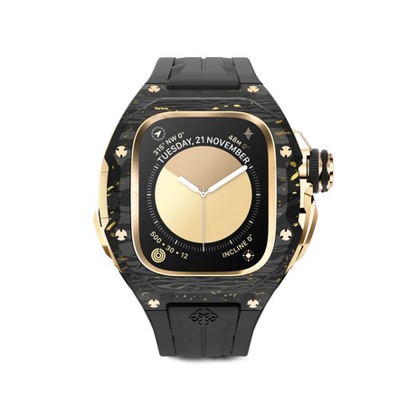 حافظة ساعة Apple Watch / RSCIII49 - ذهبي كربوني 