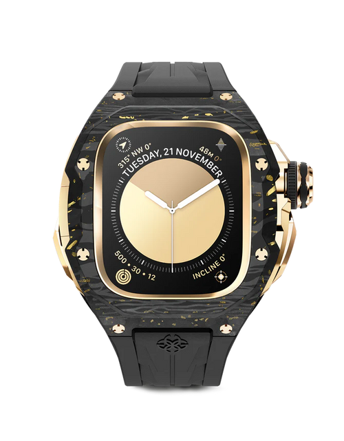 Load image into Gallery viewer, Apple Watch Case / RSCIII49 - Gold Carbon
