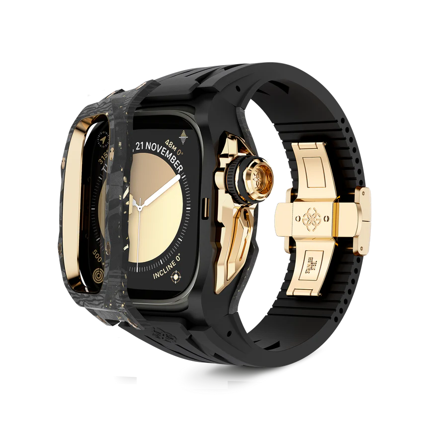 Apple Watch Case / RSCIII49 - Gold Carbon