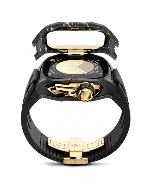 Load image into Gallery viewer, Apple Watch Case / RSCIII49 - Gold Carbon
