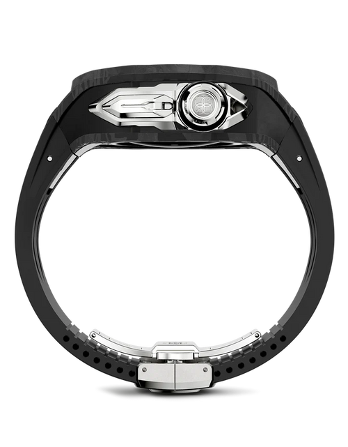 Load image into Gallery viewer, Apple Watch Case / RSCIII49 - Silver Carbon
