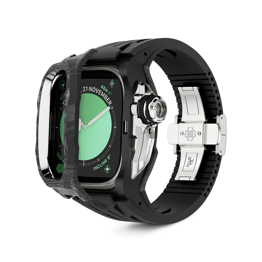 Apple Watch Case / RSCIII49 - Silver Carbon