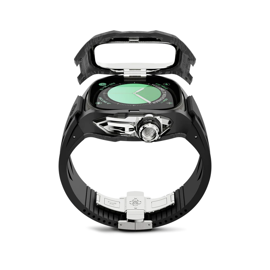 Apple Watch Case / RSCIII49 - Silver Carbon