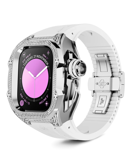 تحميل الصورة إلى عارض المعرض، حافظة ساعة Apple Watch / RSTIII49 - ندفة ثلجية 
