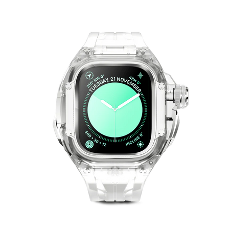حافظة ساعة Apple Watch / RSTRIIII49 - فولاذ كريستالي 