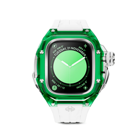 حافظة ساعة Apple Watch / RSTRIIII49 - أخضر ياقوتي 