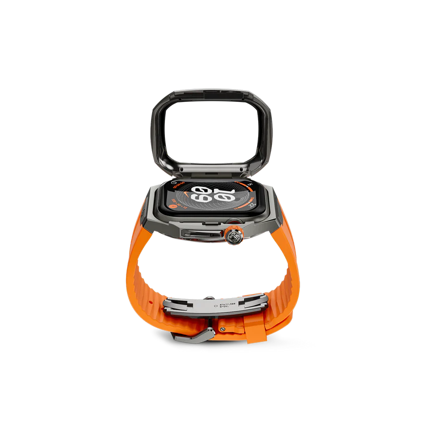 حافظة ساعة Apple Watch / SPIII45 - برتقالي غروب الشمس