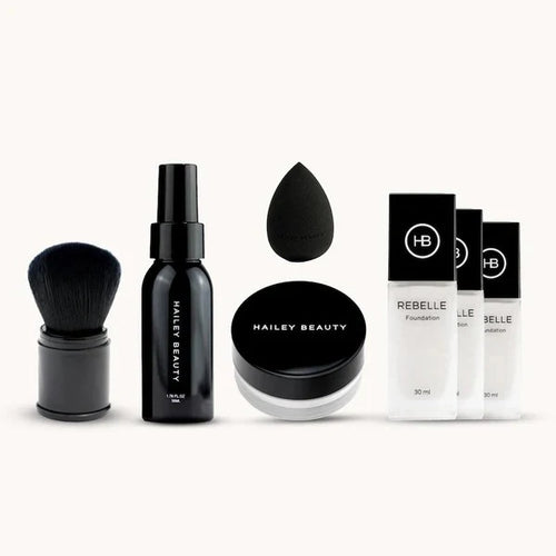 تحميل الصورة إلى عارض المعرض، HB PERFECT COMPLEXION SET - 2+1 FREE FOUNDATION
