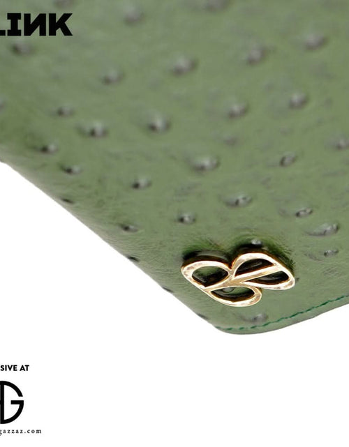 Load image into Gallery viewer, Ostrich Green Bag
