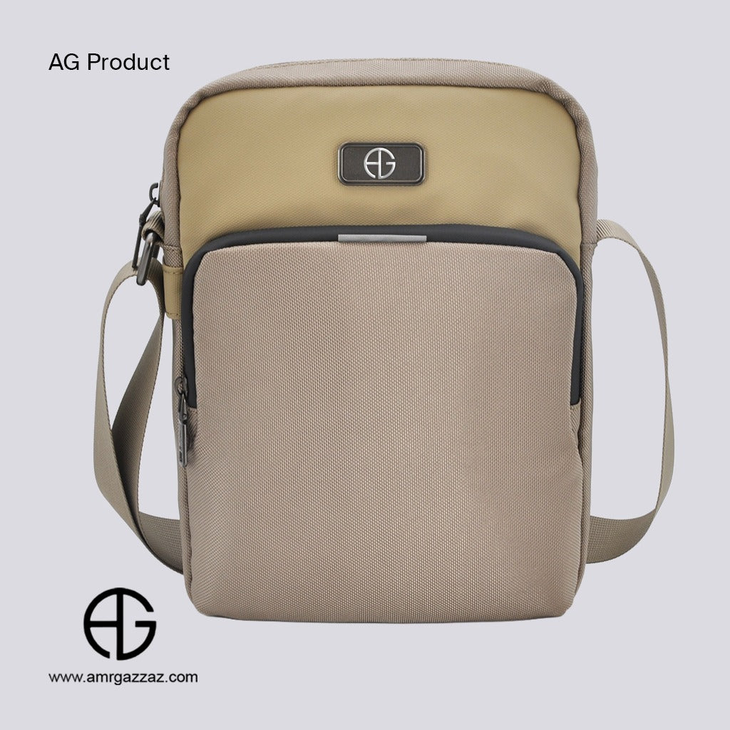 حقيبة AG Stealth Crossbody - إصدار مموه باللون الأسود