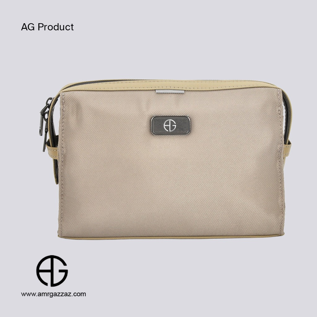 Amr Gazzaz Business Laptop Bag beige