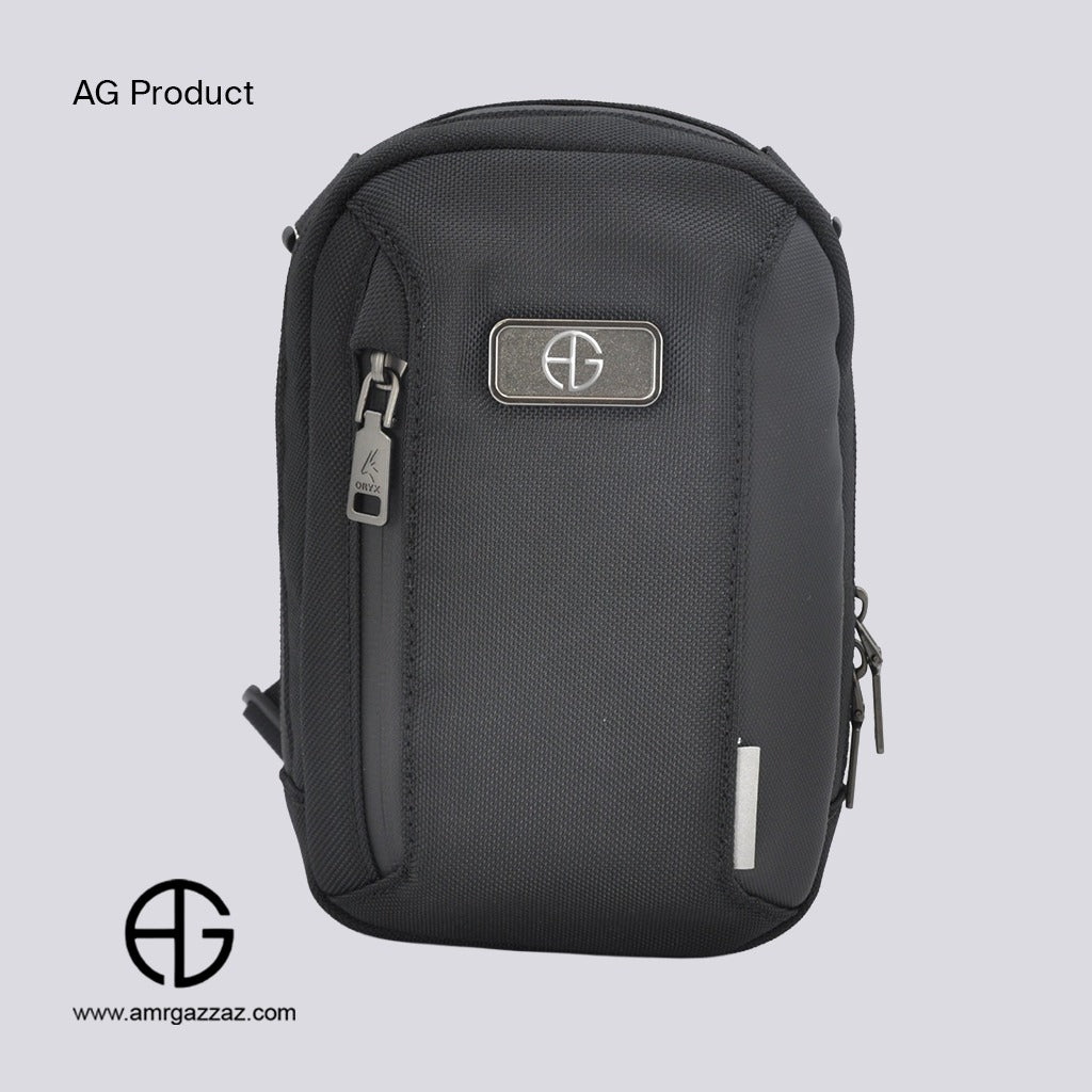 حقيبة AG Stealth Crossbody - إصدار مموه باللون الأسود