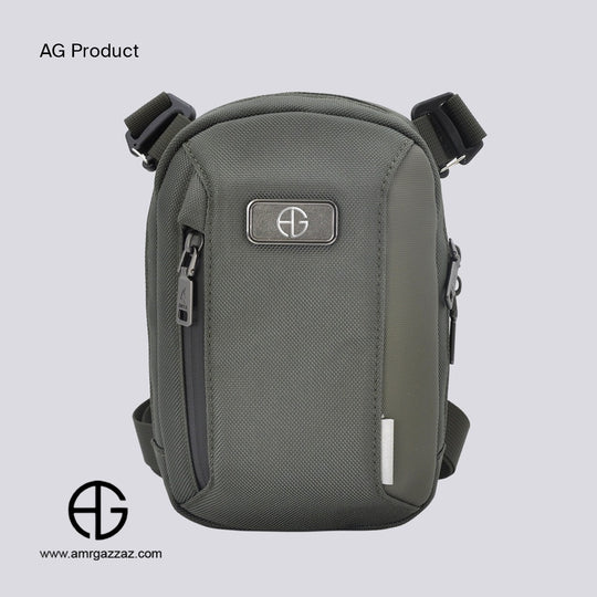 حقيبة AG Stealth Crossbody - إصدار مموه باللون الأسود