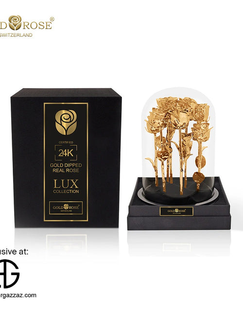 Load image into Gallery viewer, IMPERIAL GRANDIOSE "24K GOLD, NOIR CROCO"
