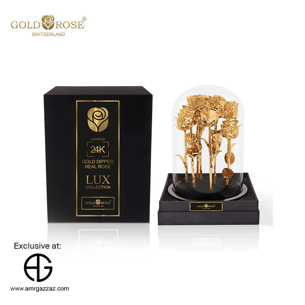 IMPERIAL GRANDIOSE "24K GOLD, NOIR CROCO"