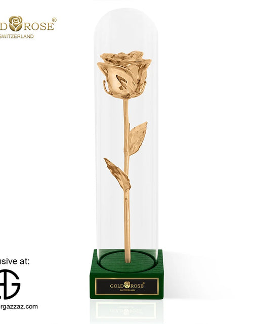 Load image into Gallery viewer, IMPERIAL MAJESTIC "24K GOLD, EMERALD CROCO"
