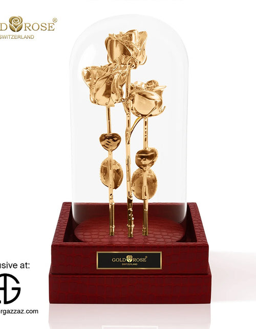 تحميل الصورة إلى عارض المعرض، IMPERIAL TRINITY "24K GOLD, ROUGE CROCO"
