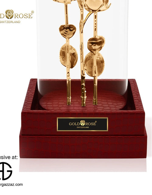 تحميل الصورة إلى عارض المعرض، IMPERIAL TRINITY "24K GOLD, ROUGE CROCO"
