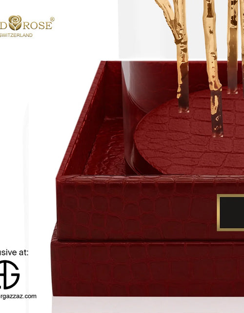 Load image into Gallery viewer, IMPERIAL GRANDIOSE "24K GOLD, ROUGE CROCO"
