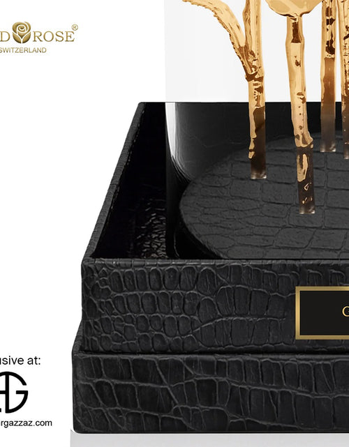 Load image into Gallery viewer, IMPERIAL GRANDIOSE "24K GOLD, NOIR CROCO"
