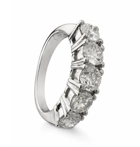 Diamond Crest Ring