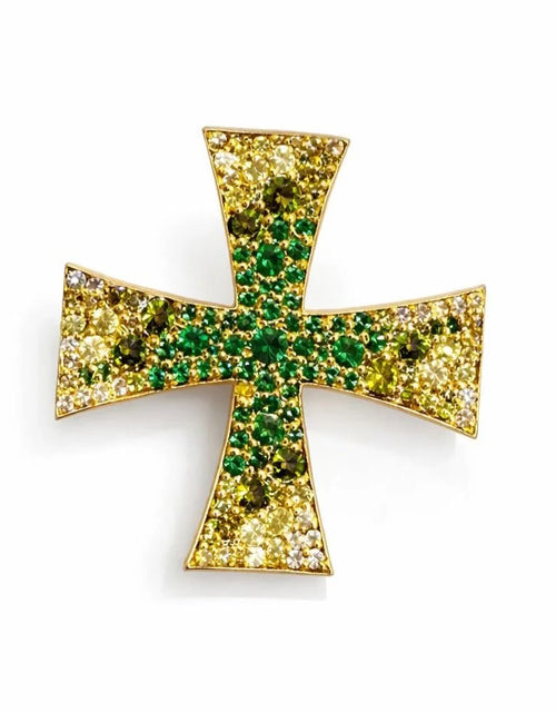 تحميل الصورة إلى عارض المعرض، The Byzantine Cross Pendant
