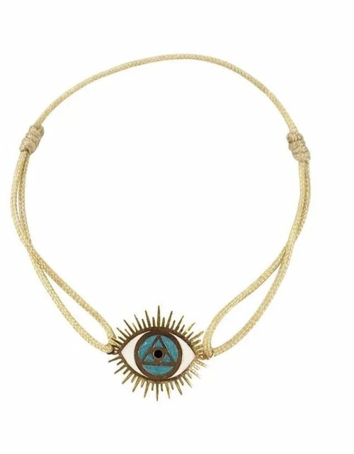 تحميل الصورة إلى عارض المعرض، Gold Third Eye Chakra Bracelet
